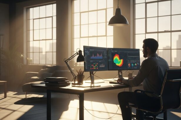 wide shot of a modern