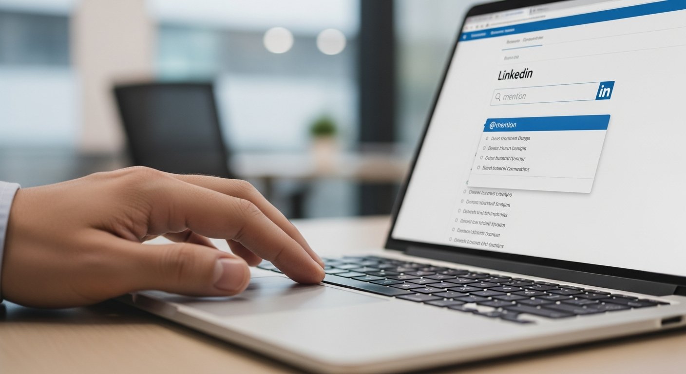 Jak oznaczyć kogoś na LinkedIn? Budowanie relacji w postach