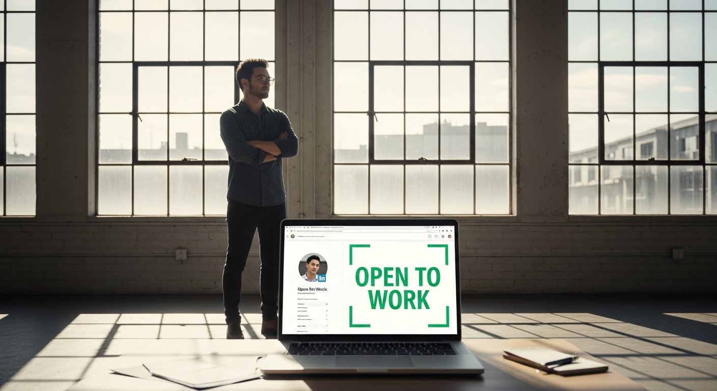 LinkedIn Open To Work – jak włączyć zieloną ramkę?