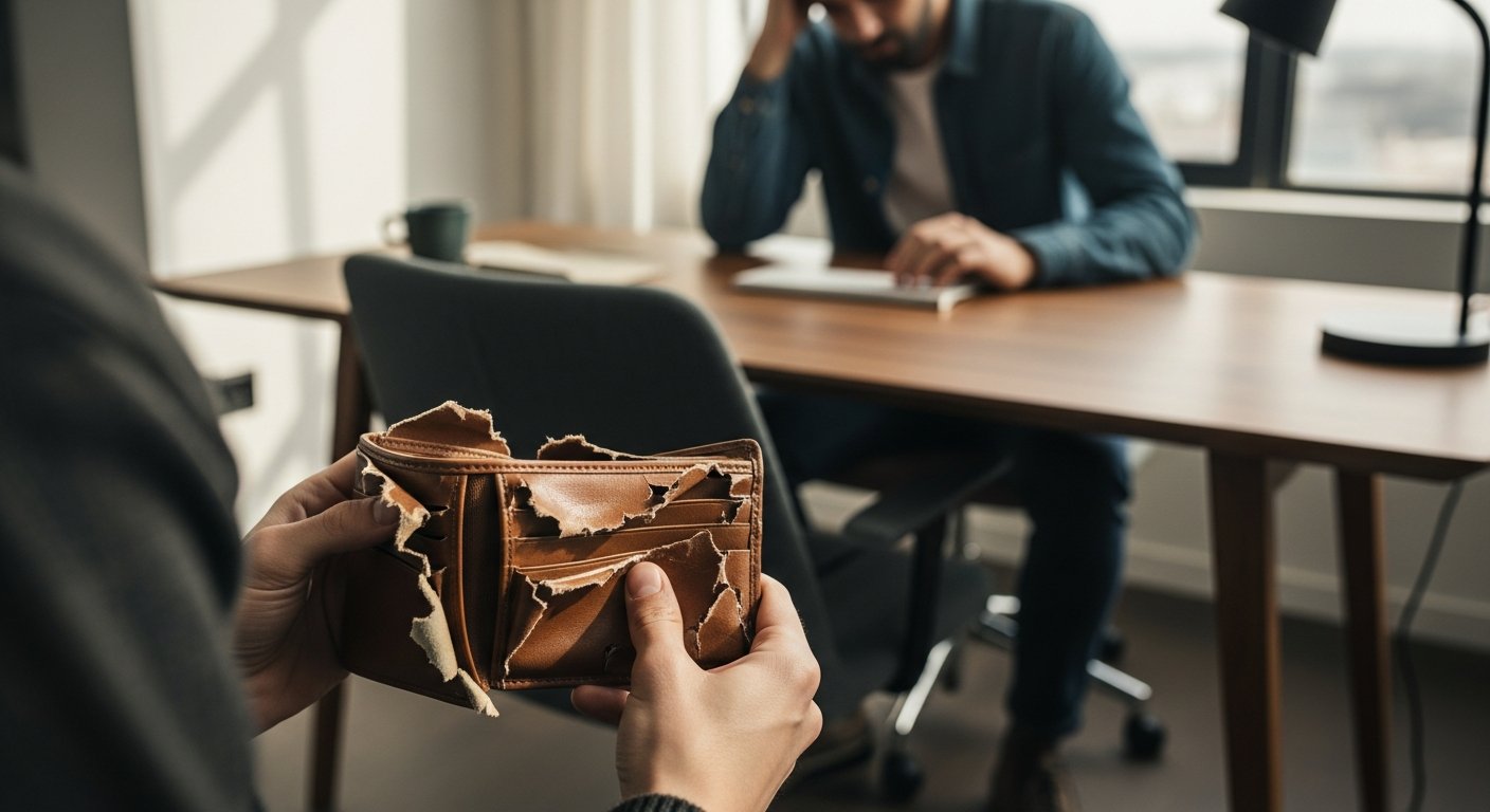 Pu leather co to? Po roku mój portfel się rozsypał. Zobacz dlaczego