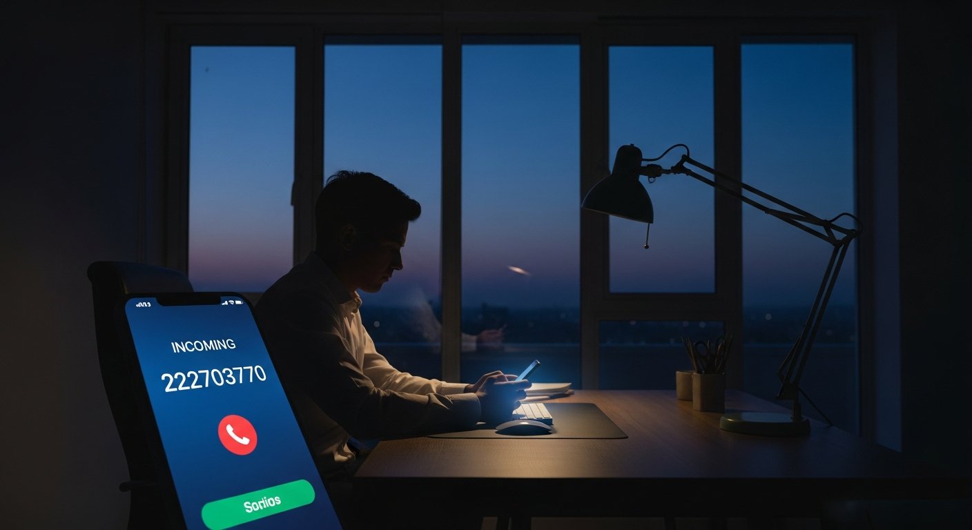 222703770 co to za numer? Telemarketer czy oszust? Uważaj