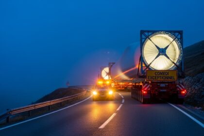 Convoi exceptionnel co to znaczy? Widziałem ten transport. Wow