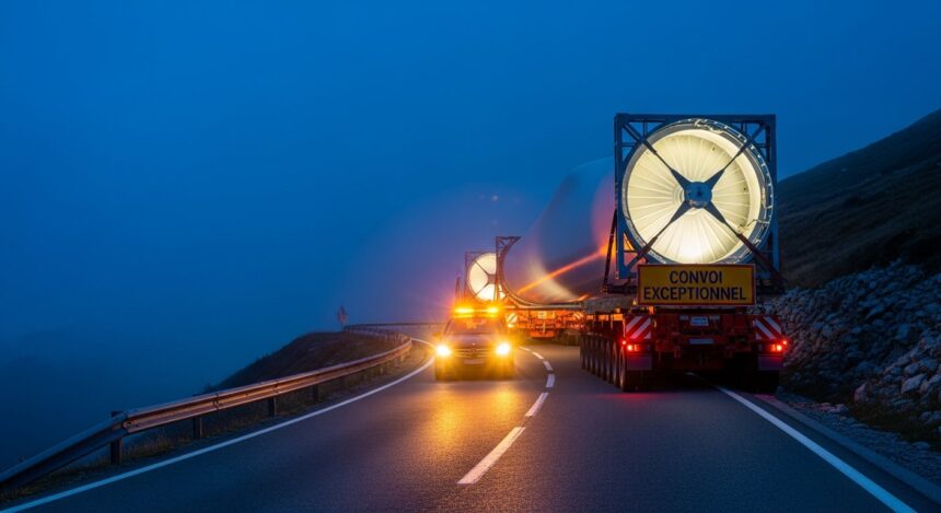 Convoi exceptionnel co to znaczy? Widziałem ten transport. Wow