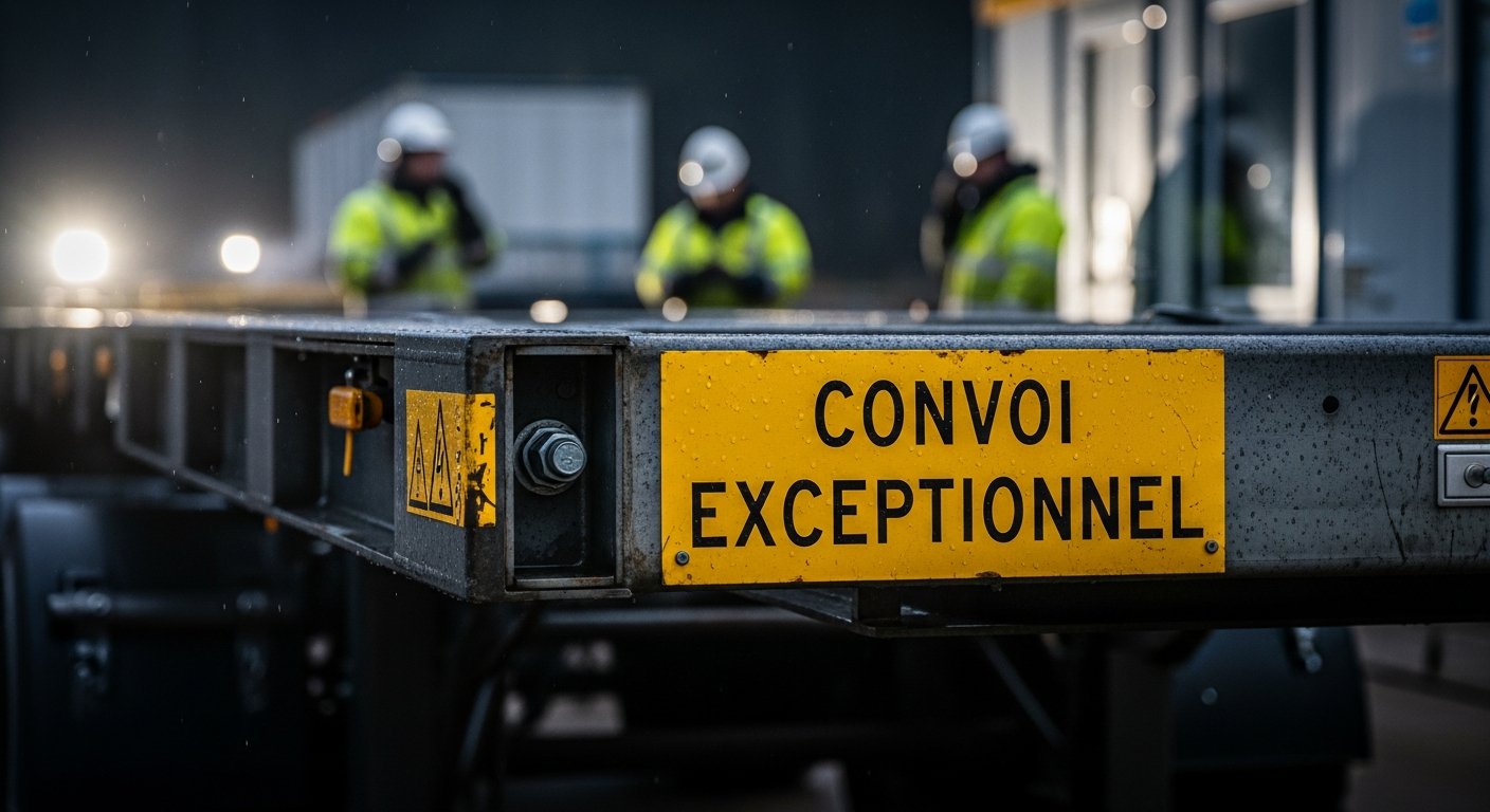 Convoi exceptionnel co to znaczy? Widziałem ten transport. Wow